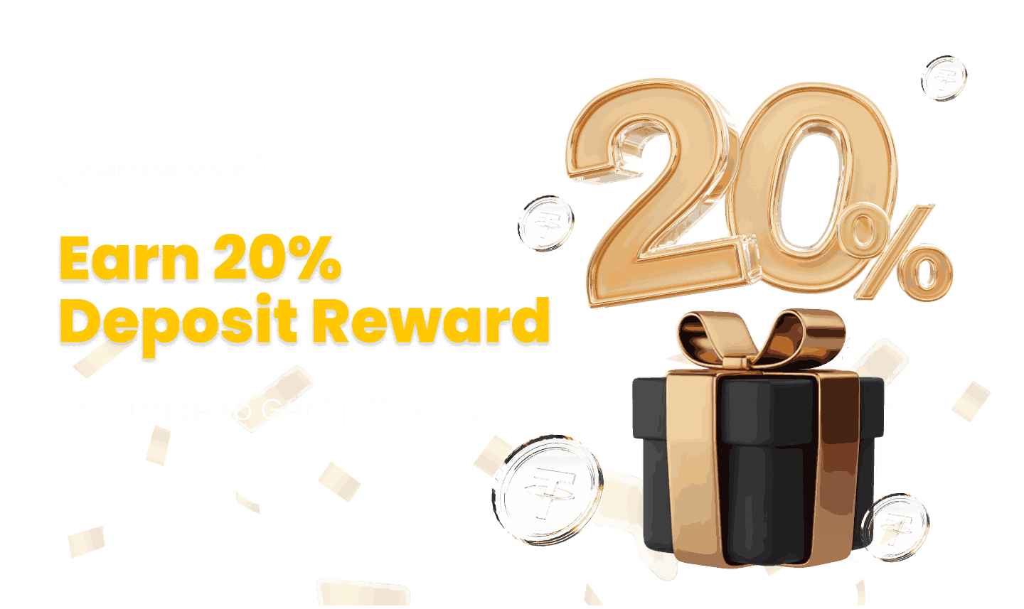 Bonus gift for Weex Exchange registration